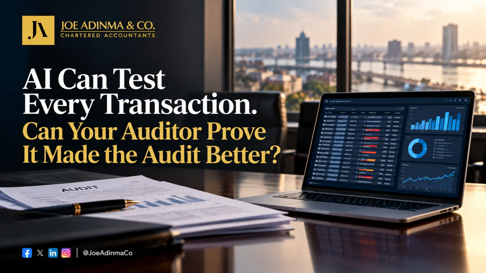 AI Can Test Every Transaction. Can Your Auditor Prove It Made the Audit Better?