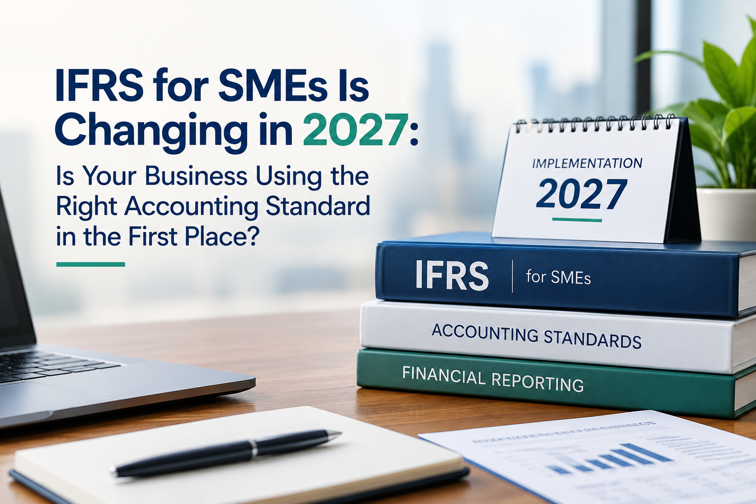 IFRS for SMEs Is Changing in 2027: Is Your Business Using the Right Accounting Standard in the First Place?